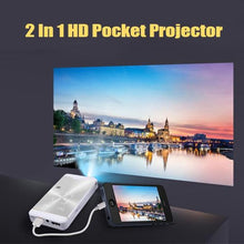 Load image into Gallery viewer, 2 In 1 HD Smart Pocket Projector - DreamTreeTech - High Quality Technology Products at Unbeatable Prices